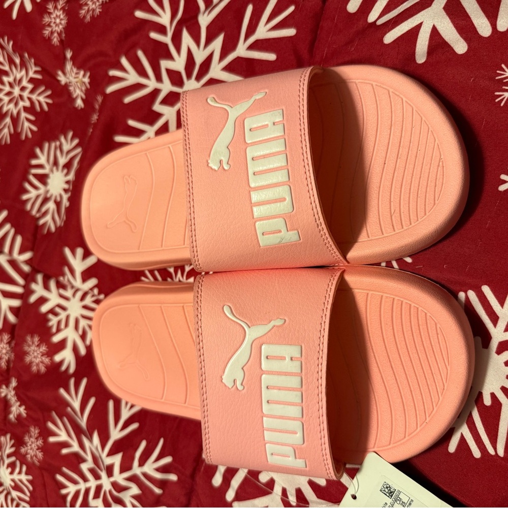 Puma Peach Slide Sandals